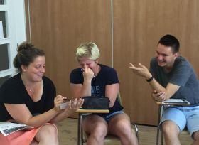 Momentos divertidos en clase